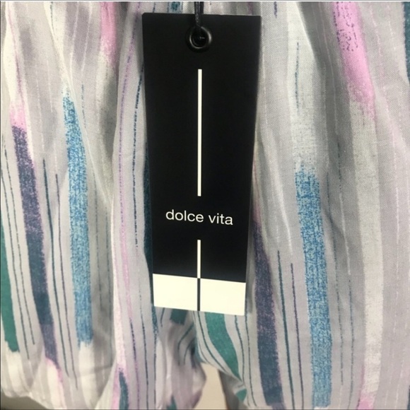 Dolce Vita Strappy T Back Romper NWT $120 - Picture 6 of 8